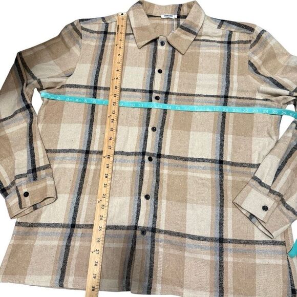 Coofandy men’s shacket plaid button down XXL - Picture 2 of 4